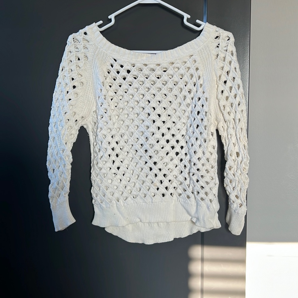 White AE Sweater